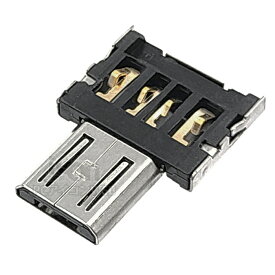 極小 MicroUSB OTG プタ 装着タイプ エスエスエーサービス SMCM-OTG USB端子をmicroUSB端子に変換するアダプタメール便配送対応
