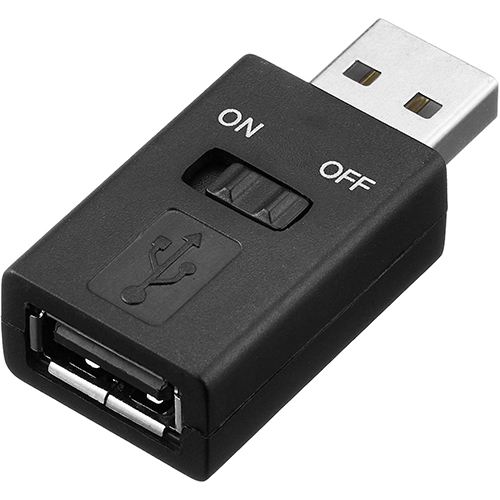 USB スイッチ です 無料サンプルOK 色々なUSB周辺機器にON OFFスイッチ機能をつける中間コネクタ 電源スイッチ コネクタ機種を選ばずUSBに電源のON A OFFが付けられます ハイクオリティ 中間コネクタポスト投函便配送 SUAMSWAFデータ通信 エスエスエーサービス メス-オス 充電両対応中間スイッチ