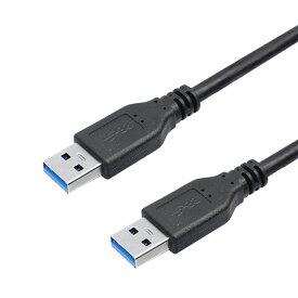USB3.0ケーブル 50cm オス-オスUSB3.2 gen1(USB3.1 Gen1 / USB3.0) TypeA(オス-オス)COMON IC-3AA05