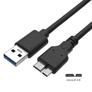 USB3.0(A)IX to}CN(B)IX ϊP[u 30cmUSB-A 3.0 to microUSB-B 3.0 connecting cableʓd/ʐM ő5Gbps USB1.1/2.0݊ ICONSHOP IC-US3MB03