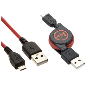 microUSB [dEf[^ʐMΉP[u USB Micro B(IX)-USB A^Cv(IX)GXGXG[T[rX SU2-MCRNR bh QuickCharge2.0/3.0[dΉ