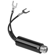 アンテナ 整合器 地デジ/VHF/FM対応75Ω(F型) - 300Ωフィーダー線小型 アンテナ変換 アンテナ変換器 セ…