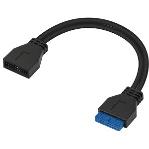 USB3.0 swb_ P[u 25cm }U[{[hpIDC20(19pin)(IX-X)COMON IC-20MF025