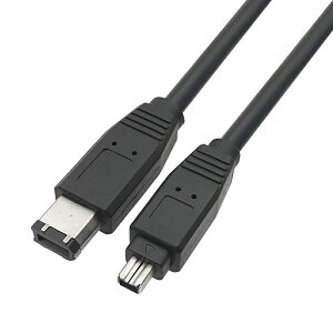 IEEE1394 4�s��-6�s�� �P�[�u�� 1.8mFireWire 400 iLink DV�[�q�yCOMON�zIC-IE46-18IEEE1394a�P�[�u�� ���[���֑Ή�