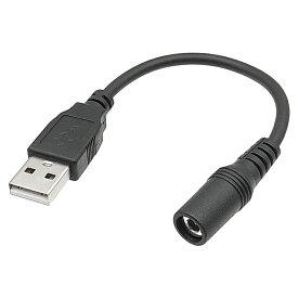 USB-DCプラグ 変換ケーブル 5V専用 【3513】DCジャック（外径 3.5mm 内径 1.35mmプラグ対応） - USB タイプA(オス)COMON 35132A-015DC電源プラグ変換アダプター