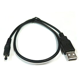 USB→DC(4.0mm/1.7mm)USB DCケーブル 5V専用 50cm【COMON】DC05-4017【 外径 4.0mm / 内径 1.7mm 】EIAJ2 DCプラグ【RCP】メール便対応