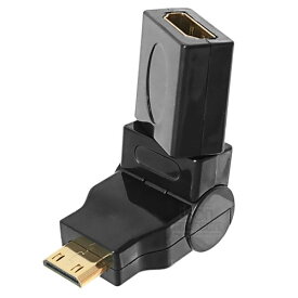 miniHDMI - HDMI 角度変換コネクタ180度可変 HDMI(メス) - miniHDMI(オス)ICONSHOP IC-HDC3Dネオジオ ミニ対応メール便配送対応