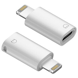 USB-C - Appleライトニング 変換 OTGアダプタ USB Type-C(メス) - Lightning(オス)ICONSHOP Smart Phone Adapter IC-LOTGUC ホスト機能 / 充電 / イヤホン 対応iPhone iPad用（iOS13以上必須）USBタイプCコネクター