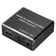 HDMI端子用オーディオ信号分離機 光デジタル/アナログオーディオ(3.5mm)出力対応 ICONSHOP IC-HDAUTH2 SP…
