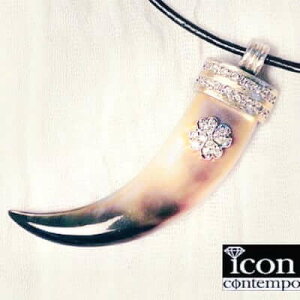 K18WG _Ch z[ L y_g lt N[o[ n[g 傫 lbNX U[ OlbNX 'Horn Flower' Ĕ