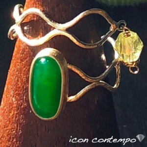 K14YG Ő O VRF {Ő ~}[Y ȈՃt O[K[lbg I[vO XpC 'Green Spiral'