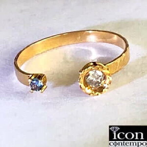 K18YG ALThCg uE_ChVRF I[vO t[NE ^gD[ 'Flower Tattoo'