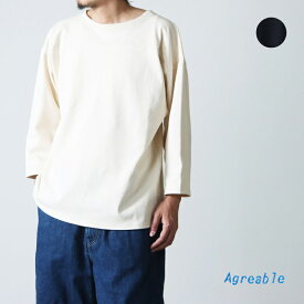 【40% OFF】 Agreable アグレアーブル COTTON オーバーT コットン オーバーT