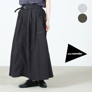 and wander (�A���h�����_�[) oversized cargo skirt �iW�j / �I�[�o�[�T�C�Y�h�J�[�S�X�J�[�g