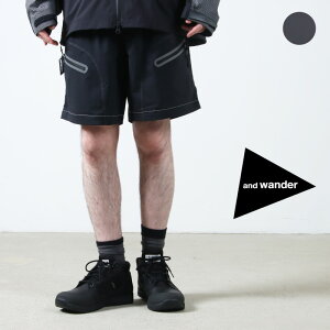�y30% OFF�z and wander �A���h�����_�[ light hike short pants ���C�g�n�C�N�V���[�g�p���c