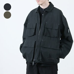 �y30% OFF�z and wander �A���h�����_�[ C/PE twill field jacket C/PE �c�C���t�B�[���h�W���P�b�g