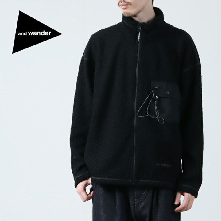 楽天市場】and wander アンドワンダー re wool JQ stand zip 
