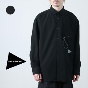 �y30% OFF�z and wander �A���h�����_�[ dry breathable LS shirt �h���C�u���[�U�u�������O�X���[�u�V���c