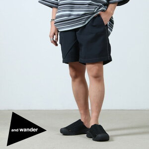 �y30% OFF�z and wander �A���h�����_�[ Ny taffeta hiker short pants �i�C�����^�t�^�n�C�J�[�V���[�g�p���c