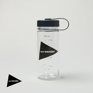 and wander �A���h�����_�[ and wander logo bottle 500 �A���h�����_�[���S�{�g��500
