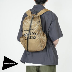and wander (�A���h�����_�[) hiking club sil daypack / �n�C�L���O�N���u �V�� �f�C�p�b�N