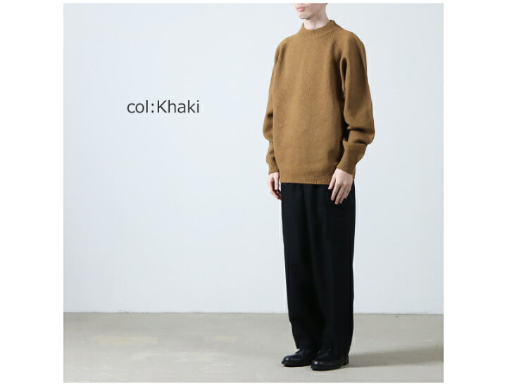 楽天市場】【30% OFF】 crepuscule クレプスキュール WG Moc Neck P/O 