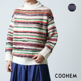 【40% OFF】 COOHEM コーヘン NATURAL GRADIENT KNIT P/O ナチュラルグラディエントニットプルオーバー