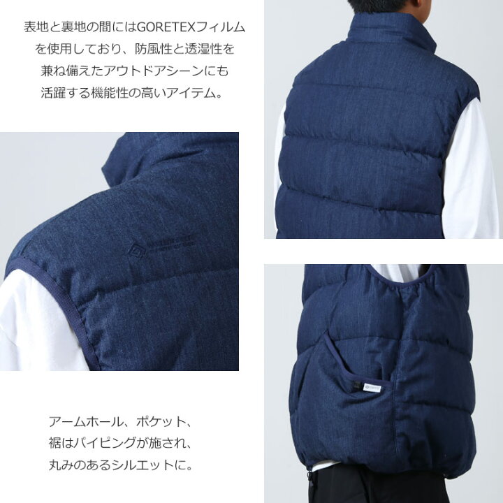 楽天市場】DAIWA PIER39 ダイワピア39 TECH YOSEMITE DOWN VEST DENIM 