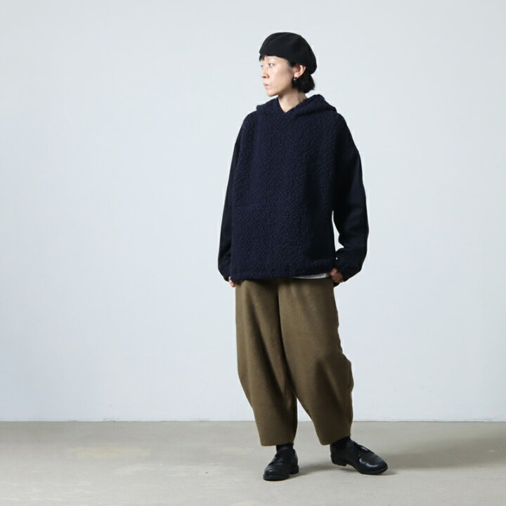 楽天市場】【30% OFF】 Dulcamara ドゥルカマラ 凸凹ウールフーディー 