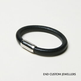 END CUSTOM JEWELLERS エンドカスタムジュエリー Magnetic Leather bracelet 8 マグネティックレザーブレスレット 8 [2023 FW]