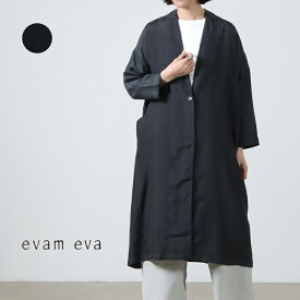 evameva (エヴァムエヴァ) cupro silk jacket / キュプラシルクジャケット