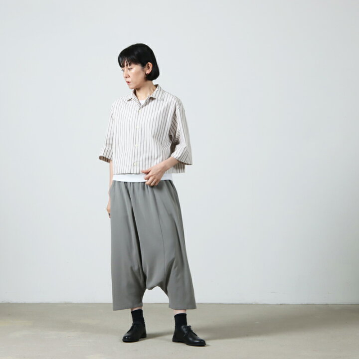 楽天市場】evameva エヴァムエヴァ cotton sarrouel pants コットン 