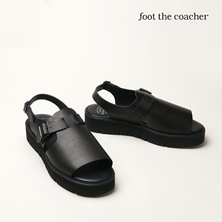 楽天市場】foot the coacher (フットザコーチャー) OPEN TOE SANDALS 
