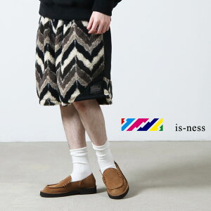 �y30% OFF�z is-ness �C�Y�l�X THM FLEECE SHORTS is-ness×Y dot BY NORDISK �t���[�X�V���[�c ×���C�h�b�g �o�C �m���f�B�X�N [2023 FW]