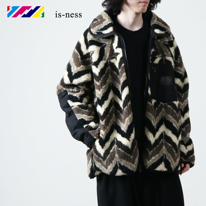 楽天市場】【30% OFF】 is-ness イズネス THM FLEECE JACKET is-ness×Y  