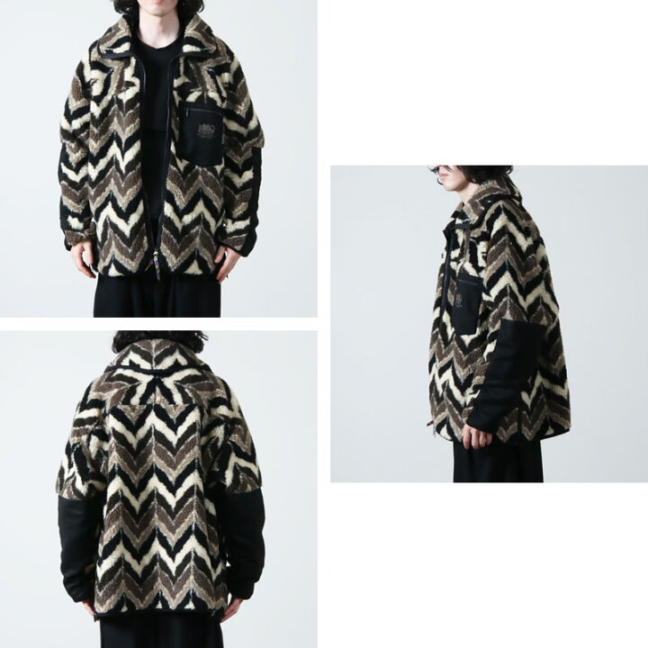 楽天市場】【30% OFF】 is-ness イズネス THM FLEECE JACKET is-ness×Y 