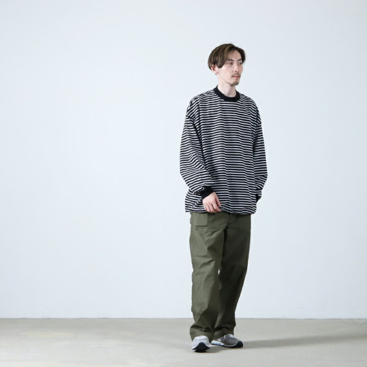 楽天市場】【30% OFF】 is-ness イズネス BALLOON STRIPES LONG SLEEVE 