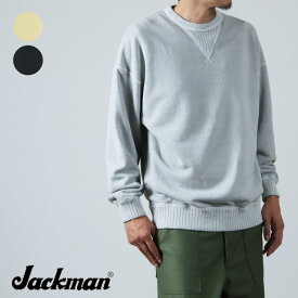 【30% OFF】 Jackman ジャックマン Faded Sweat Crewneck フェーデッドスウェットクルーネック [2023 FW]