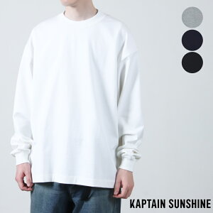 �y30% OFF�z KAPTAIN SUNSHINE �L���v�e���T���V���C�� Suvin Supima Tube L/S Tee Heavy �X�r���X�[�s�}�`���[�u�����O�X���[�uT �w�r�[