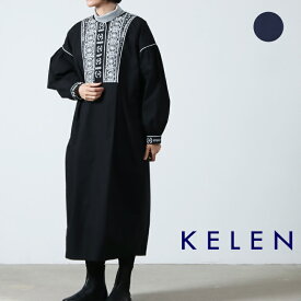 【30% OFF】 kelen ケレン EMBROIDERY DESIGN DRESS QUARA 刺繍ワンピース [2023 FW]