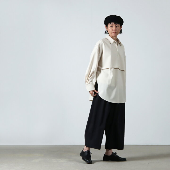 楽天市場】【30% OFF】 MANOF マノフ LAYERED SHIRT レイヤードシャツ 