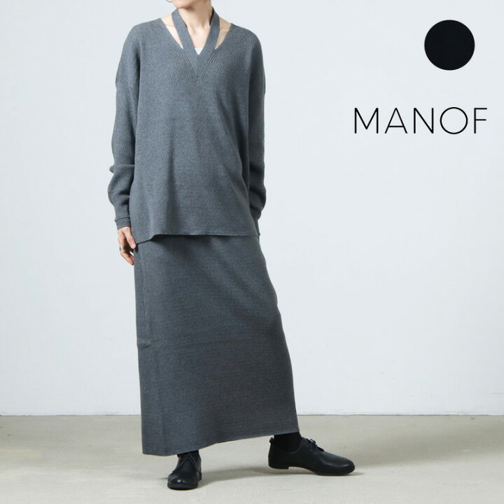 楽天市場】MANOF マノフ THERMAL KNIT SET UP サーマルニット 