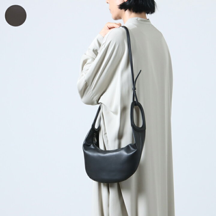 楽天市場】【30% OFF】 MANOF マノフ HANDLE MOON BAG ハンドルムーン 