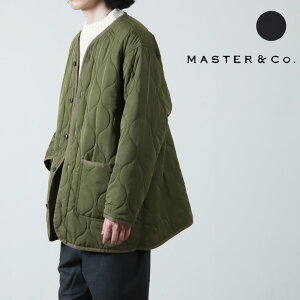 y30% OFFz MASTER & Co. }X^[AhR[ MILITARY LINER JACKET ~^[Ci[WPbg [2023 FW]
