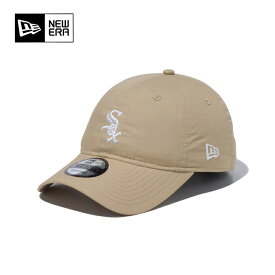 NEW ERA (ニューエラ) 9TWENTY MLB Typewriter CHIWHI BGE / 920 タイプライター シカゴ・ホワイトソックス ベージュ