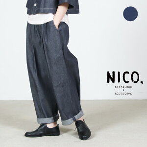 nicholson and nicholson (�j�R���\���A���h�j�R���\��) �f�j�� �C�[�W�[�p���c HAKU-DENIM