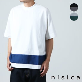 【30% OFF】 nisica ニシカ 半袖クルーネックカットソー