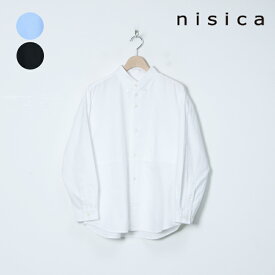 【20% OFF】 nisica ニシカ ルーズフィットボタンダウンシャツ [2023 FW]