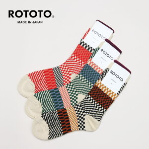 �y20% OFF�z RoToTo ���g�g CHECK & STEP SOCKS �`�F�b�N&�X�e�b�v�\�b�N�X
