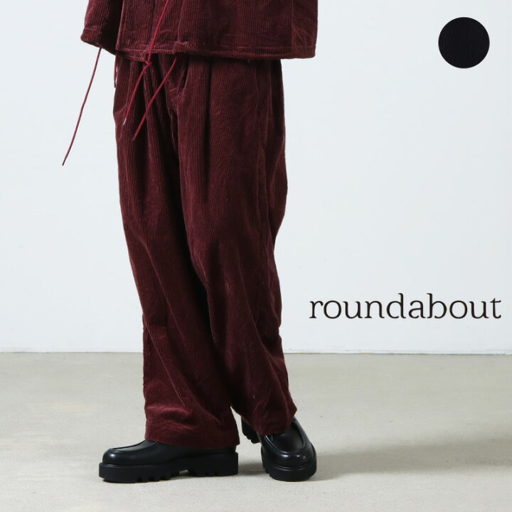楽天市場】【30% OFF】 roundabout ラウンダバウト Corduroy 2tuck 